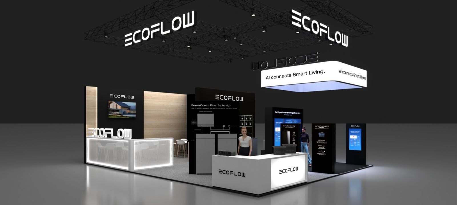 EcoFlow Home Battery Booth at Solar Solution 2025